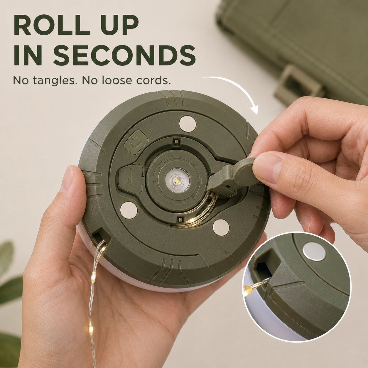 🌟Magnetic Camping String Lights With Power Bank