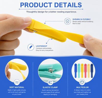 🔥HOT SALE🔥 - 🔖 Automatic Page-Following Bookmark