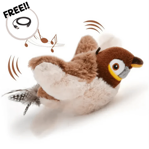 FlappyBirdToy™ Interactive Chirping Cat Toy