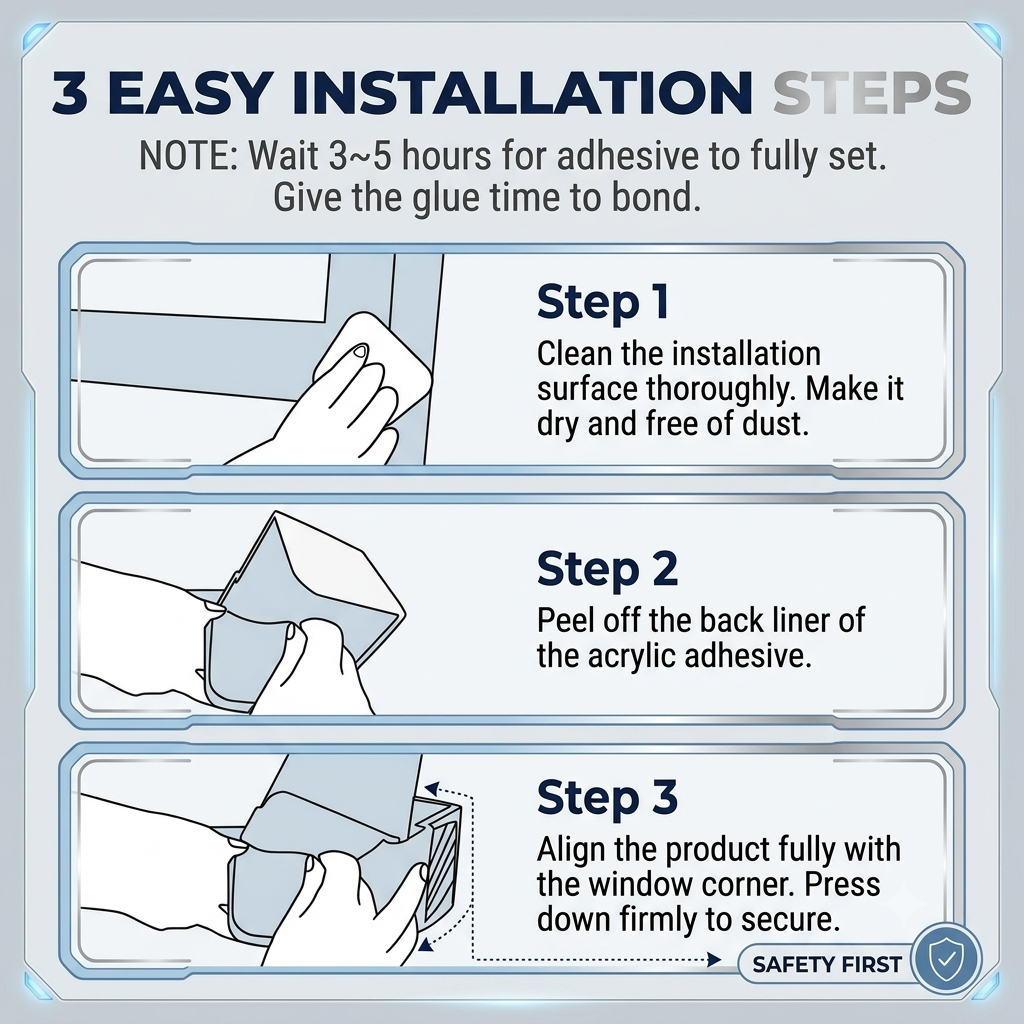 BABY SAFETY CORNER PROTECTOR