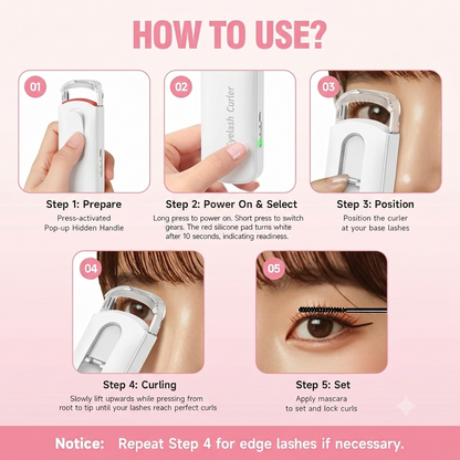 Curly 2.0 - Heated Eyelash Curler
