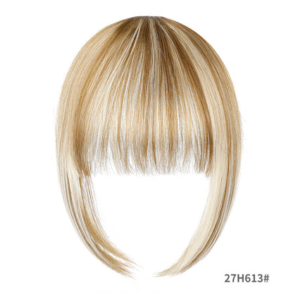 Clip-in Air Bangs - Lightweight Synthetic Hair Extensions