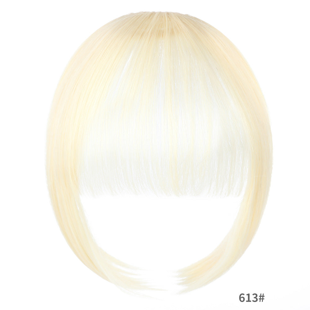 Clip-in Air Bangs - Lightweight Synthetic Hair Extensions