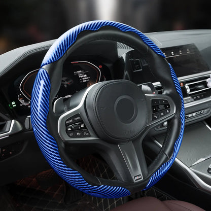 Non-Slip Car Steering Wheel Cover for 15 Inch Wheels