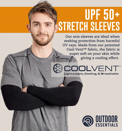 GOUNOD UV Arm Sleeves UPF 50+ for Men & Women