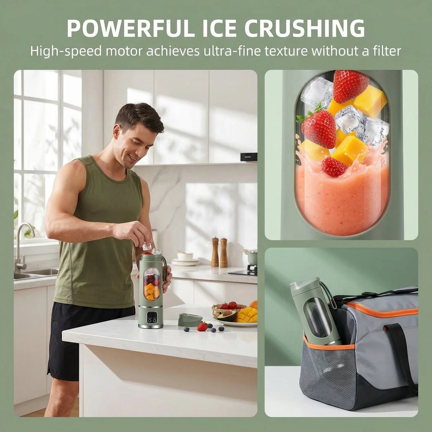 🔥Digital Multimode Juicer Blender - Smart LED Display, Shakes & Baby Food