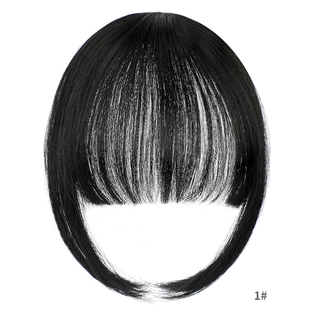 Clip-in Air Bangs - Lightweight Synthetic Hair Extensions