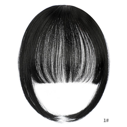 Clip-in Air Bangs - Lightweight Synthetic Hair Extensions