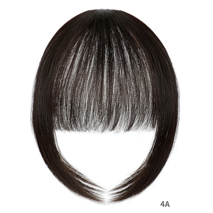 Clip-in Air Bangs - Lightweight Synthetic Hair Extensions