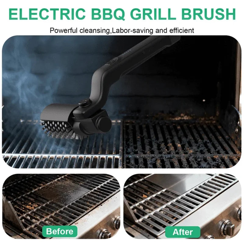 ✨3-Speed Settings Electric BBQ Grill Brush