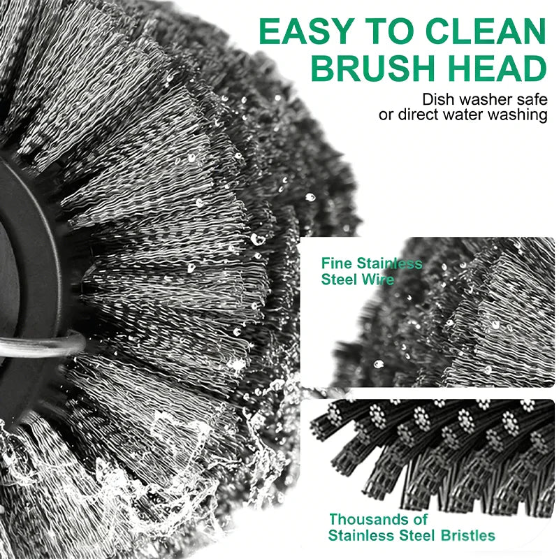 ✨3-Speed Settings Electric BBQ Grill Brush