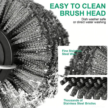 ✨3-Speed Settings Electric BBQ Grill Brush