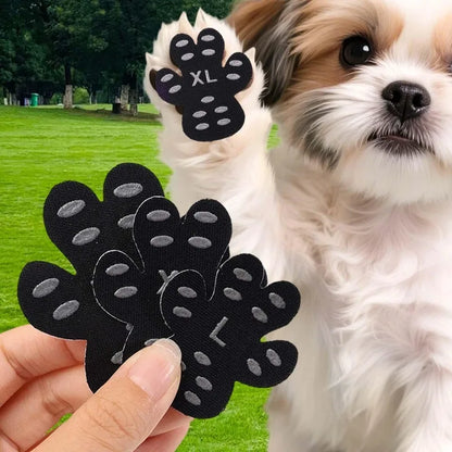 Waterproof Anti-Slip Dog Paw Protectors – Durable Traction Pads in Black, Pink, Blue
