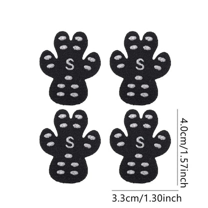 Waterproof Anti-Slip Dog Paw Protectors – Durable Traction Pads in Black, Pink, Blue