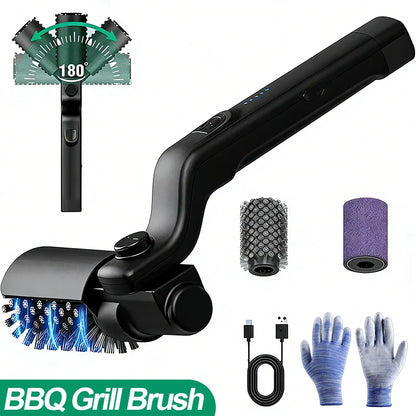 ✨3-Speed Settings Electric BBQ Grill Brush