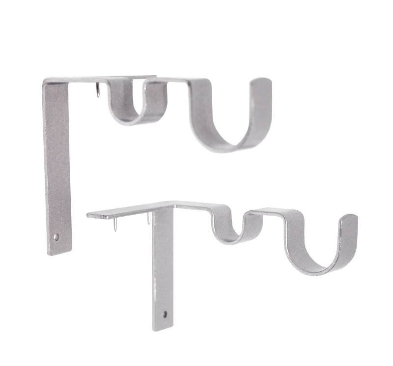 Single Curtain Rod Brackets