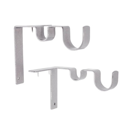 Single Curtain Rod Brackets