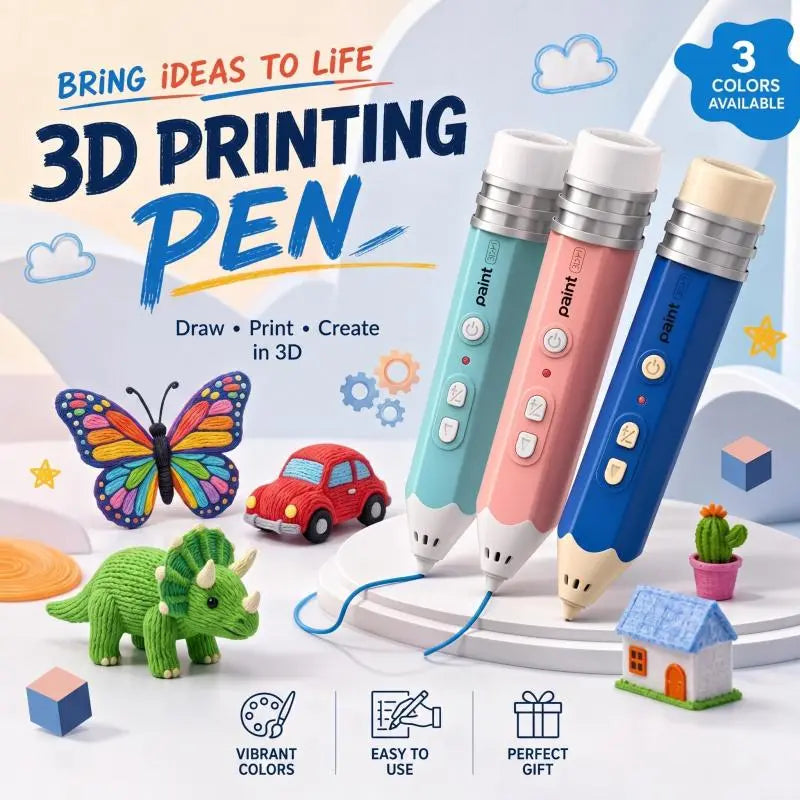 Burn-Free Kids 3D Pen
