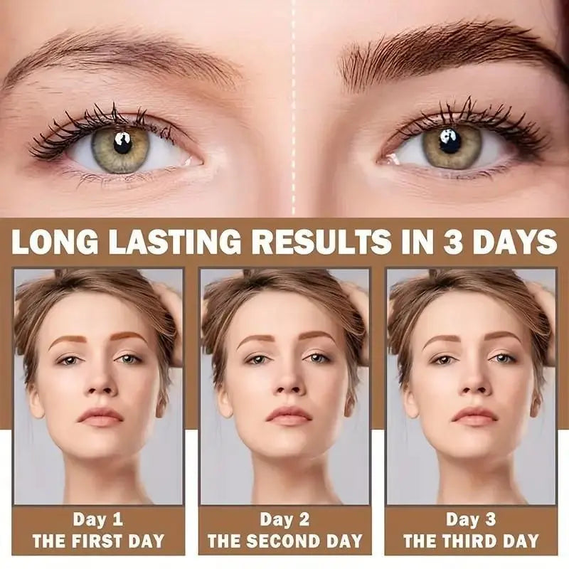 QICIY Easy Peel Off Eyebrow Tint Gel - Waterproof & Long-lasting