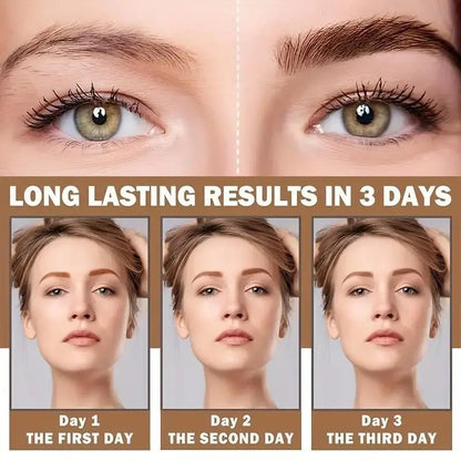 QICIY Easy Peel Off Eyebrow Tint Gel - Waterproof & Long-lasting