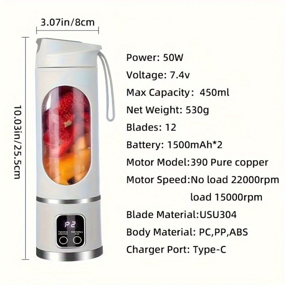 🔥Digital Multimode Juicer Blender - Smart LED Display, Shakes & Baby Food