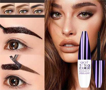 QICIY Easy Peel Off Eyebrow Tint Gel - Waterproof & Long-lasting