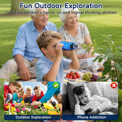 Kids Microscope with Camera & 1000X Zoom – STEM Gift