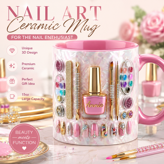 Nail Salon Owner Coffee Mug – A Gift for Nail Technicians