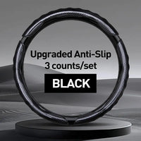 Upgraded Anti-Slip,3 counts/set -Black