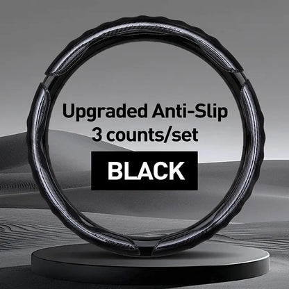 Non-Slip Car Steering Wheel Cover for 15 Inch Wheels