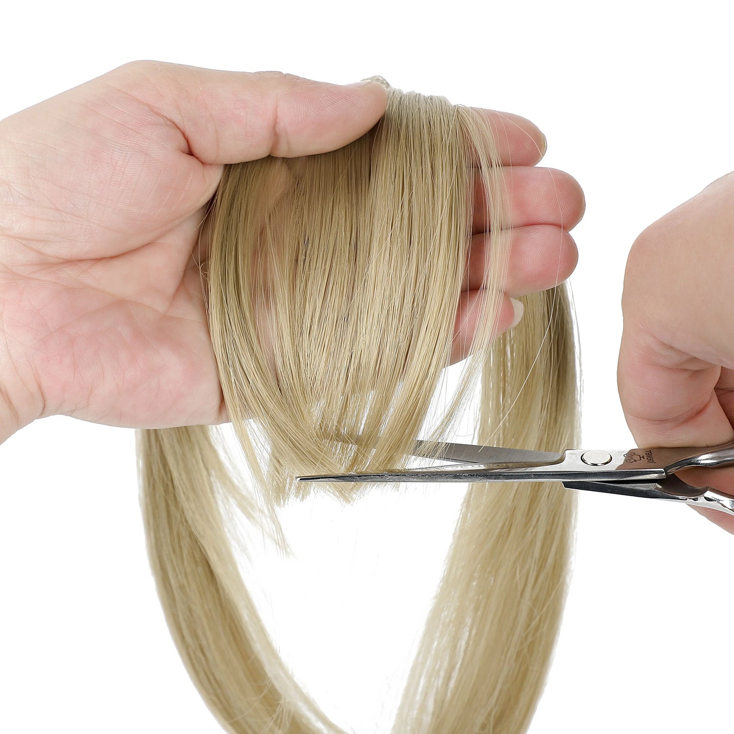 Clip-in Air Bangs - Lightweight Synthetic Hair Extensions
