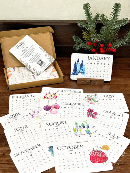 ✨🌱Eco-Friendly Plantable “Timeless” Seed Calendar 2027