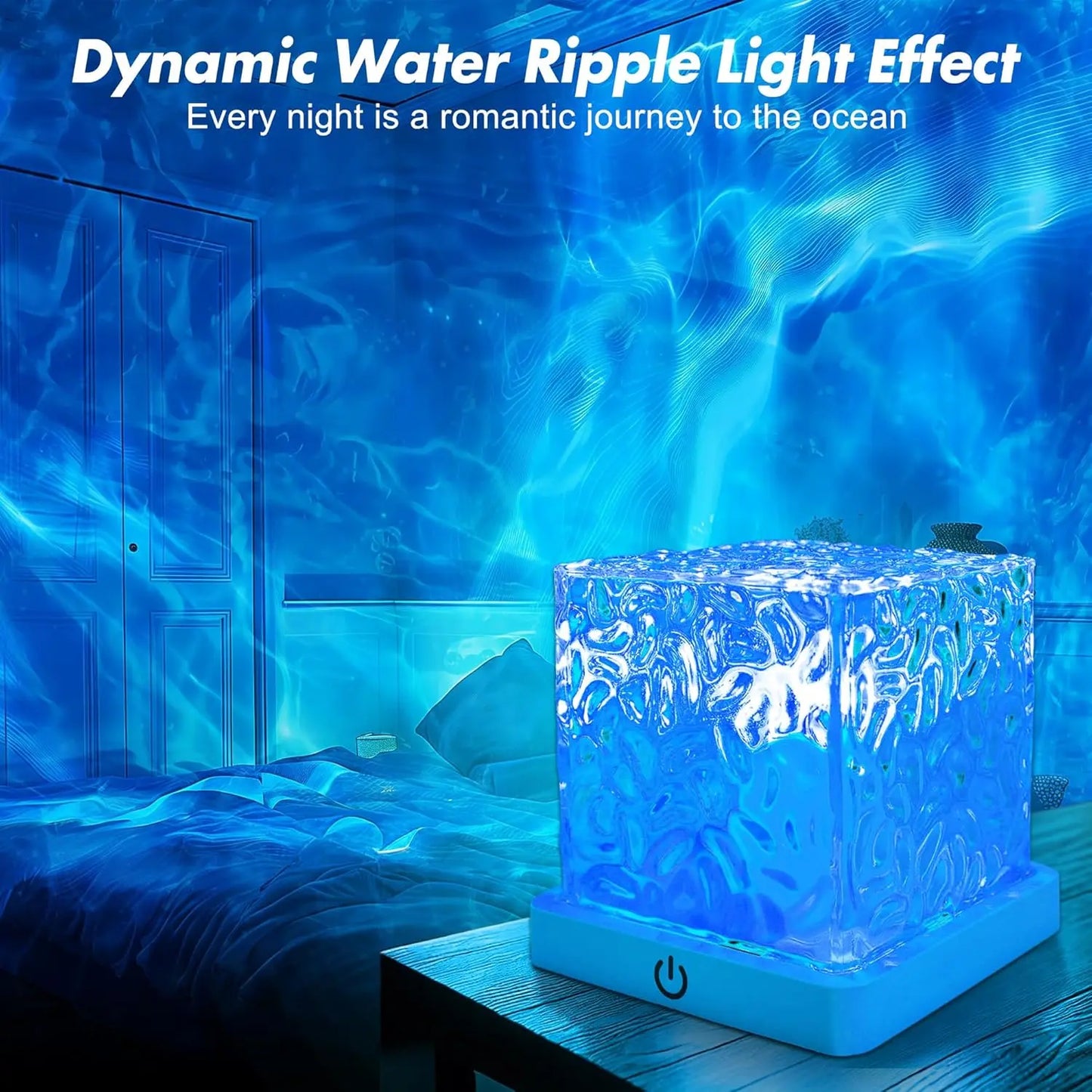 🌊✨Rechargeable Ocean Wave Projector Light - 16 Colors
