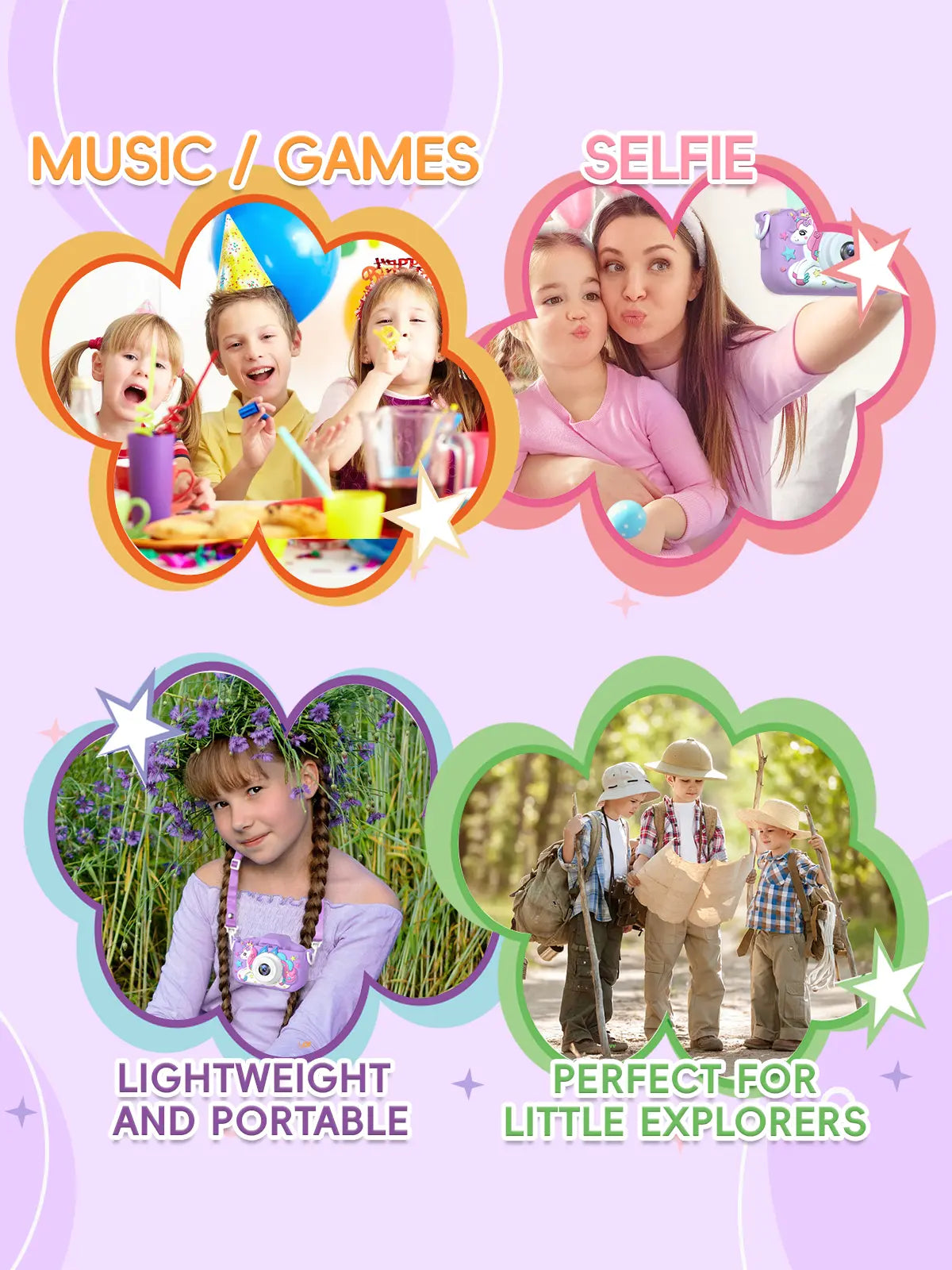🔥HOT SALE🔥📸Rechargeable HD Kids Digital Camera - Perfect for Ages 3-8🎈