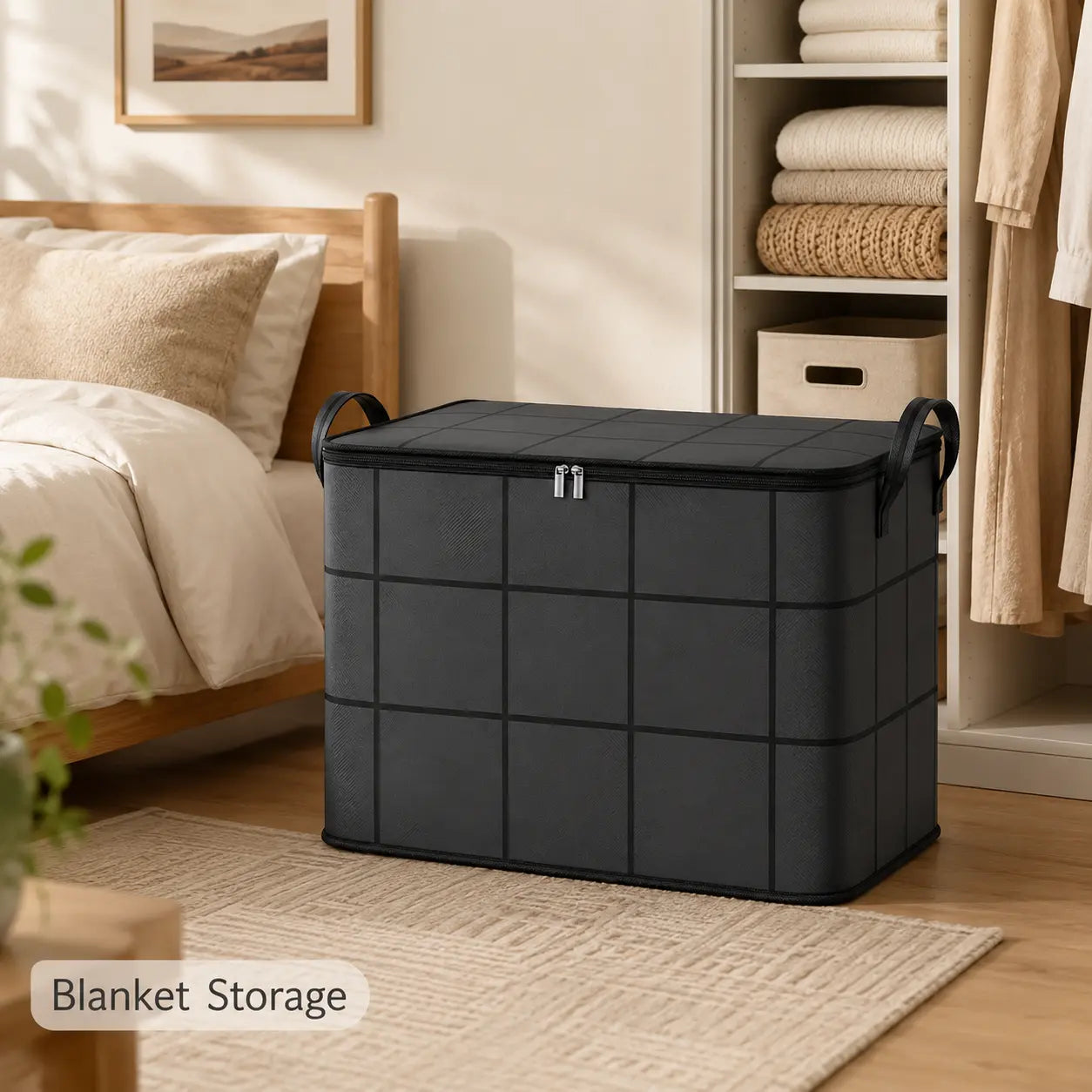 🎁Hot Sale 49% OFF🔥Spacious Moving Storage Bin for Quilts & Bedding