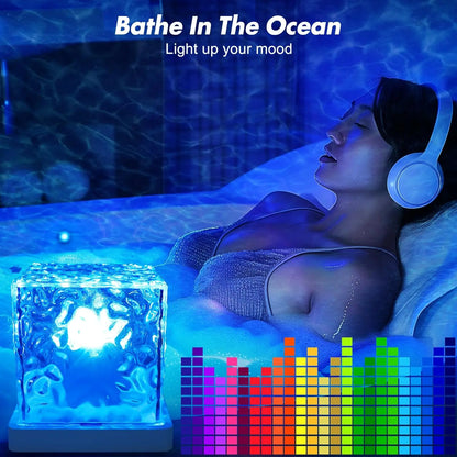 🌊✨Rechargeable Ocean Wave Projector Light - 16 Colors
