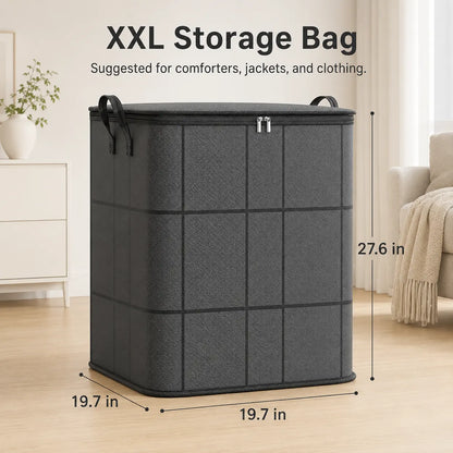 🎁Hot Sale 49% OFF🔥Spacious Moving Storage Bin for Quilts & Bedding