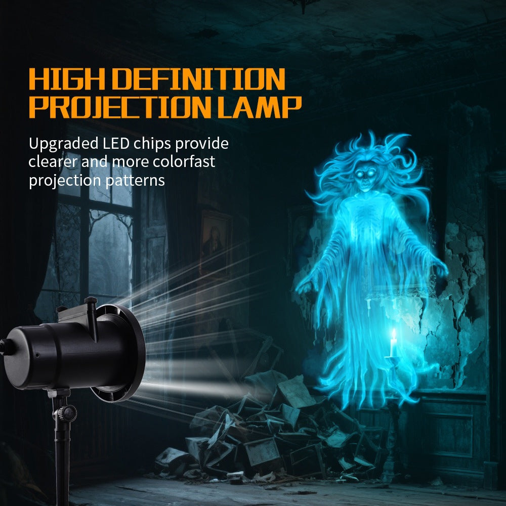 👻Halloween Skull Dynamic Light-Bring Your Halloween Decor to Life