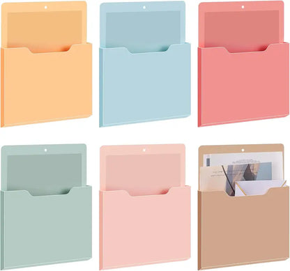 Magnetic Wall File Organizer Magnetic Wall File Holder Refrigerator Magazine Holder