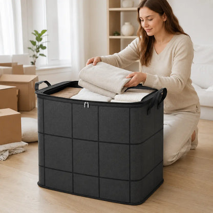 🎁Hot Sale 49% OFF🔥Spacious Moving Storage Bin for Quilts & Bedding