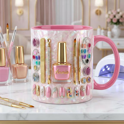 Nail Salon Owner Coffee Mug – A Gift for Nail Technicians