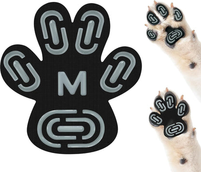 Waterproof Anti-Slip Dog Paw Protectors – Durable Traction Pads in Black, Pink, Blue