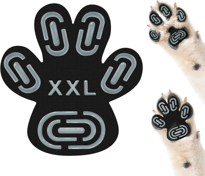 Waterproof Anti-Slip Dog Paw Protectors – Durable Traction Pads in Black, Pink, Blue