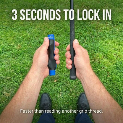 ⛳ Golf Grip Trainer - Golf Swing Aid Club Attachment for Correct Hand Placement